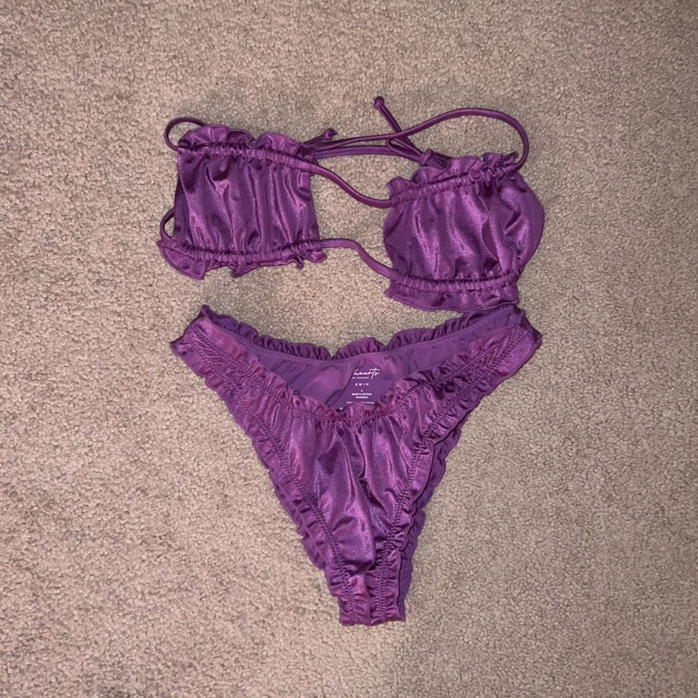 Purple bikini